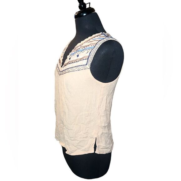 🐘Democracy Tan Printed Top - Picture 3 of 3